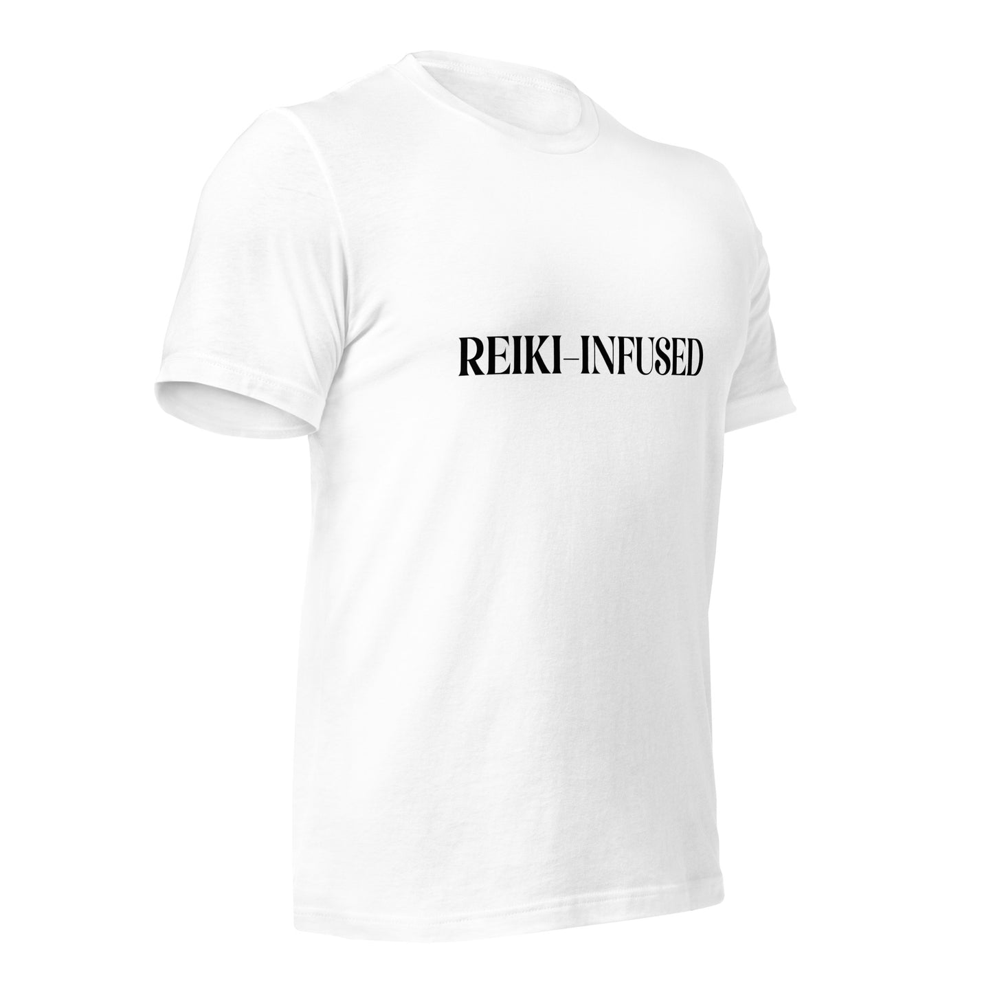 Reiki Infused Luxury Fitted Shirt (White)