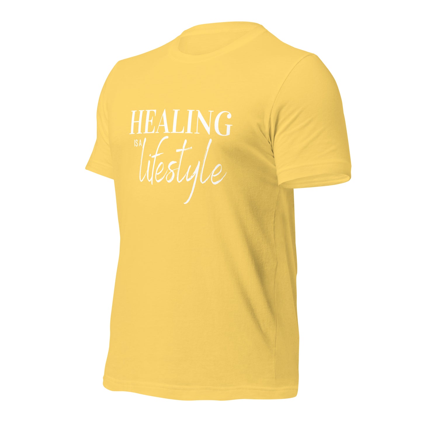 Healing is a Lifestyle Luxury Fitted Shirt (Color)