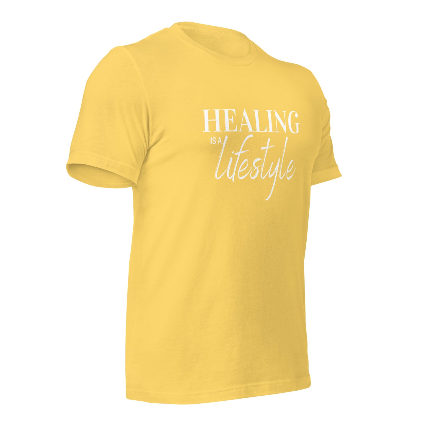 Healing is a Lifestyle Luxury Fitted Shirt (Color)