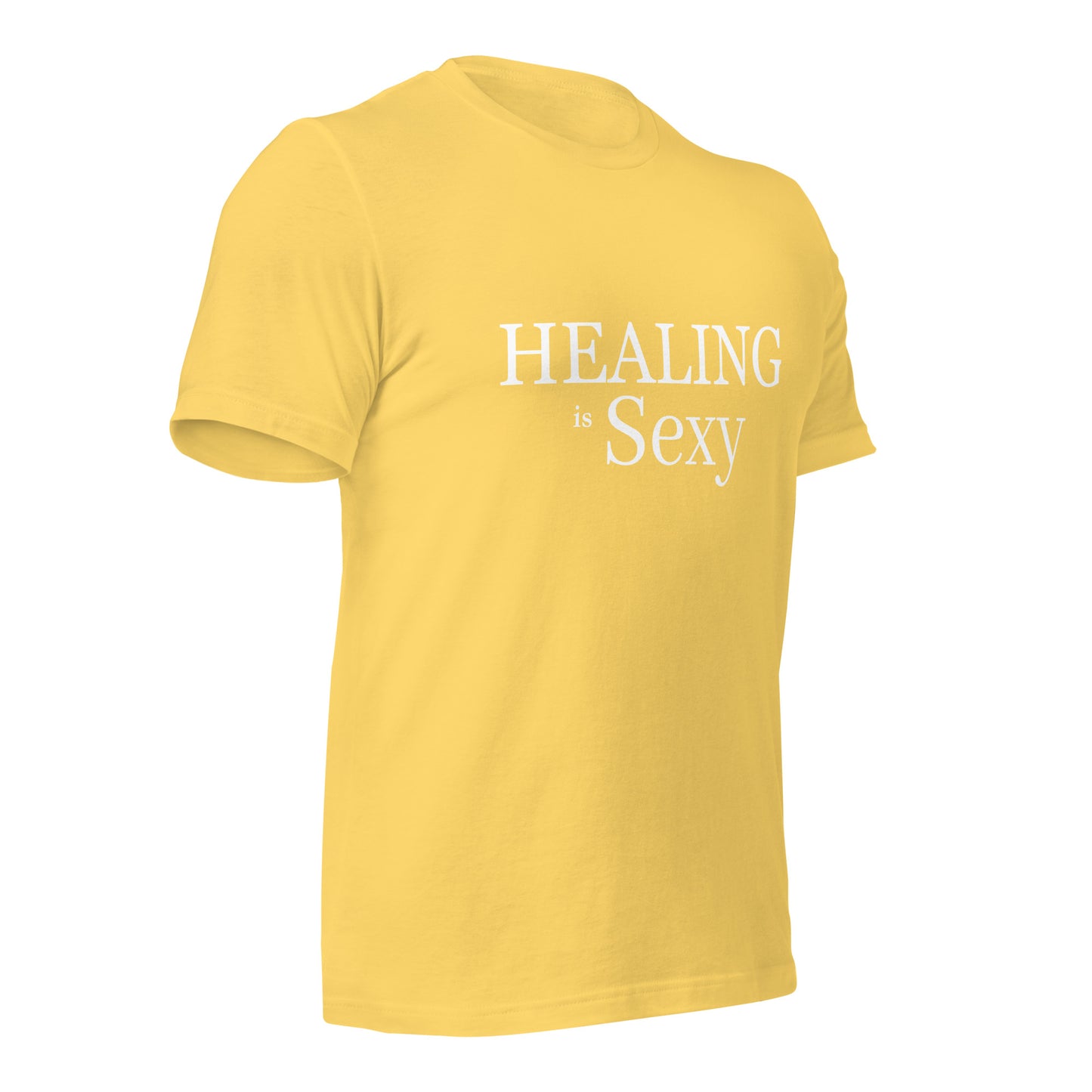 Healing is Sexy Luxury Fitted t-shirt (Color)