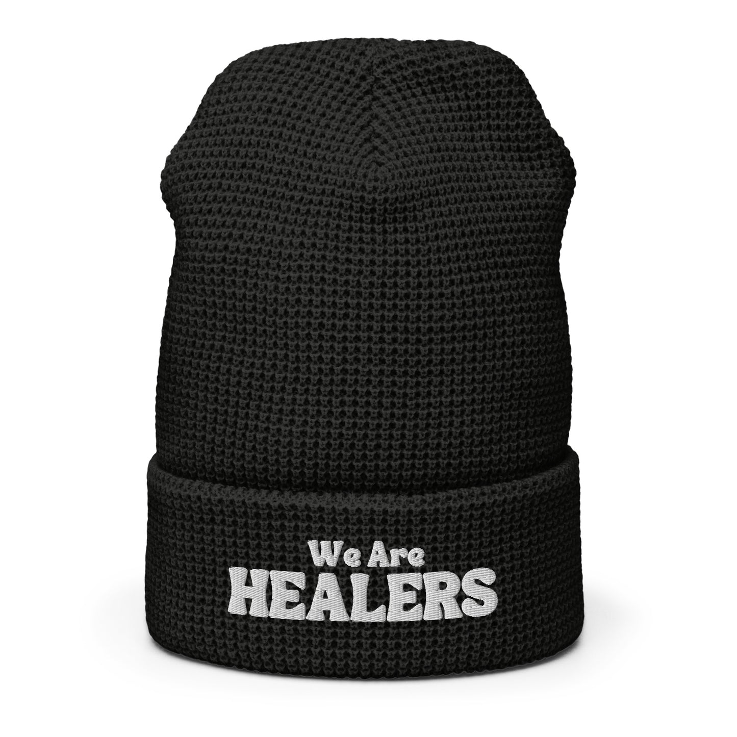 We are Healers Luxury Waffle beanie