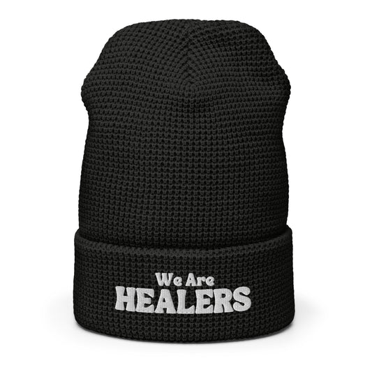 We are Healers Luxury Waffle beanie