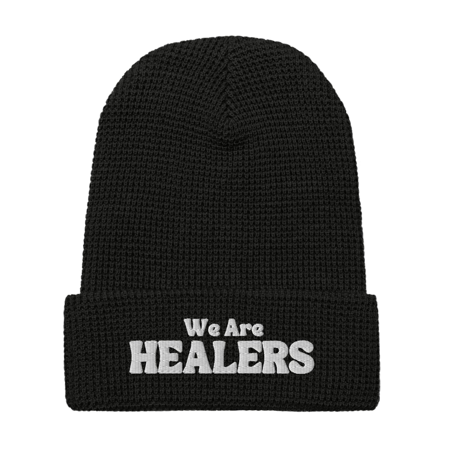 We are Healers Luxury Waffle beanie