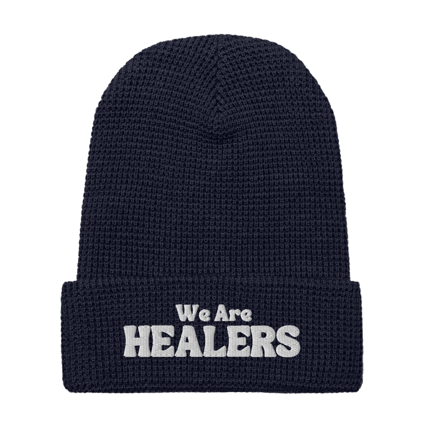 We are Healers Luxury Waffle beanie