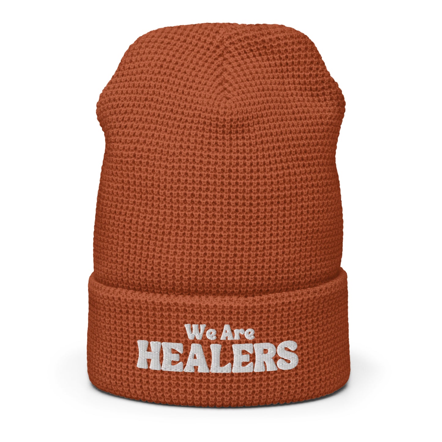 We are Healers Luxury Waffle beanie