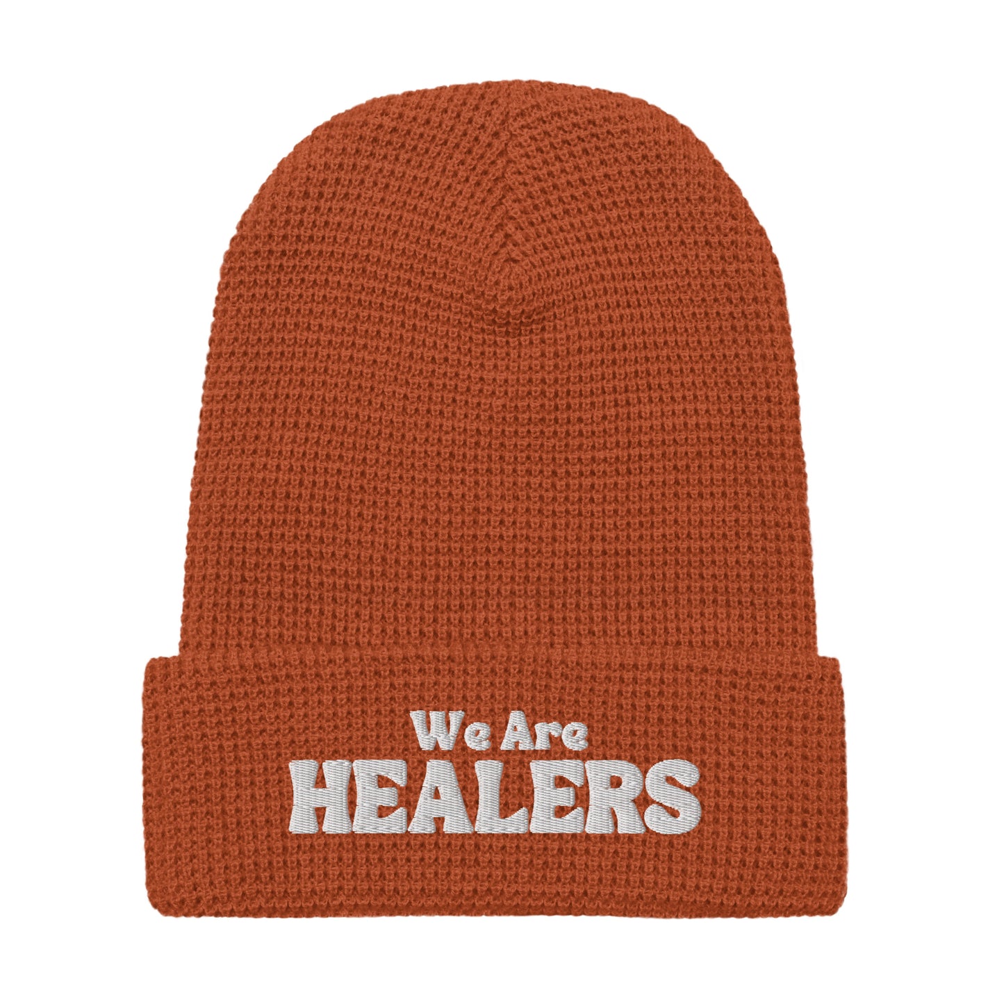 We are Healers Luxury Waffle beanie