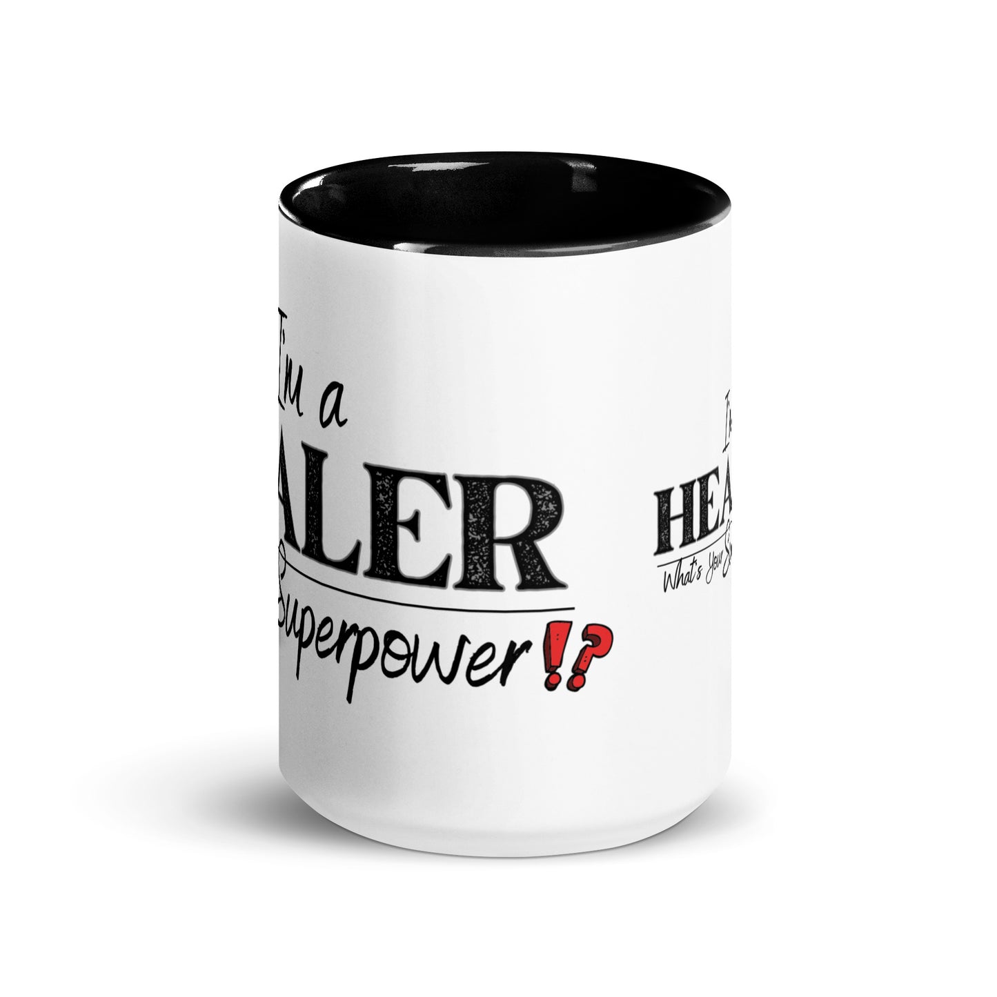 What's your Superpower Luxury Mug with Color