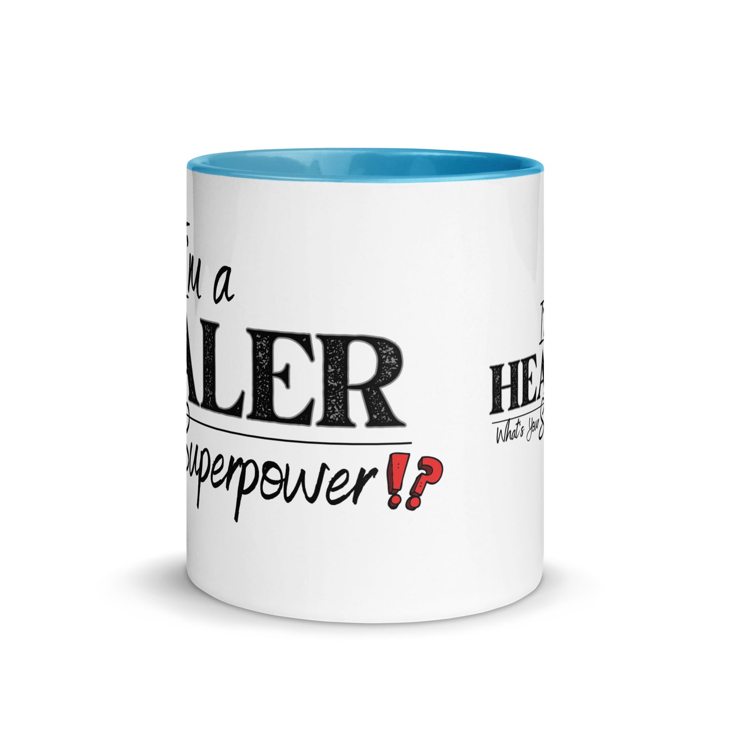 What's your Superpower Luxury Mug with Color