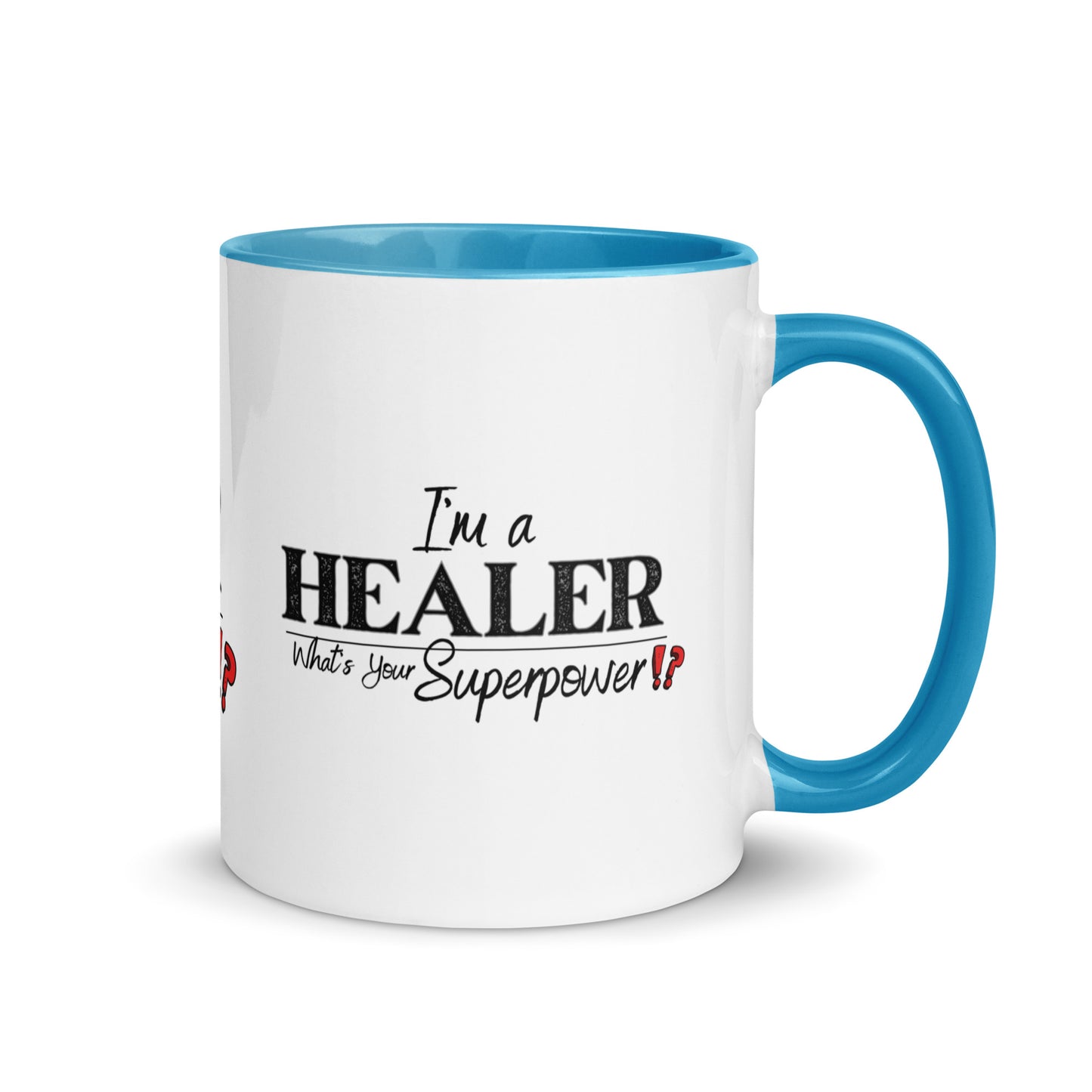 What's your Superpower Luxury Mug with Color