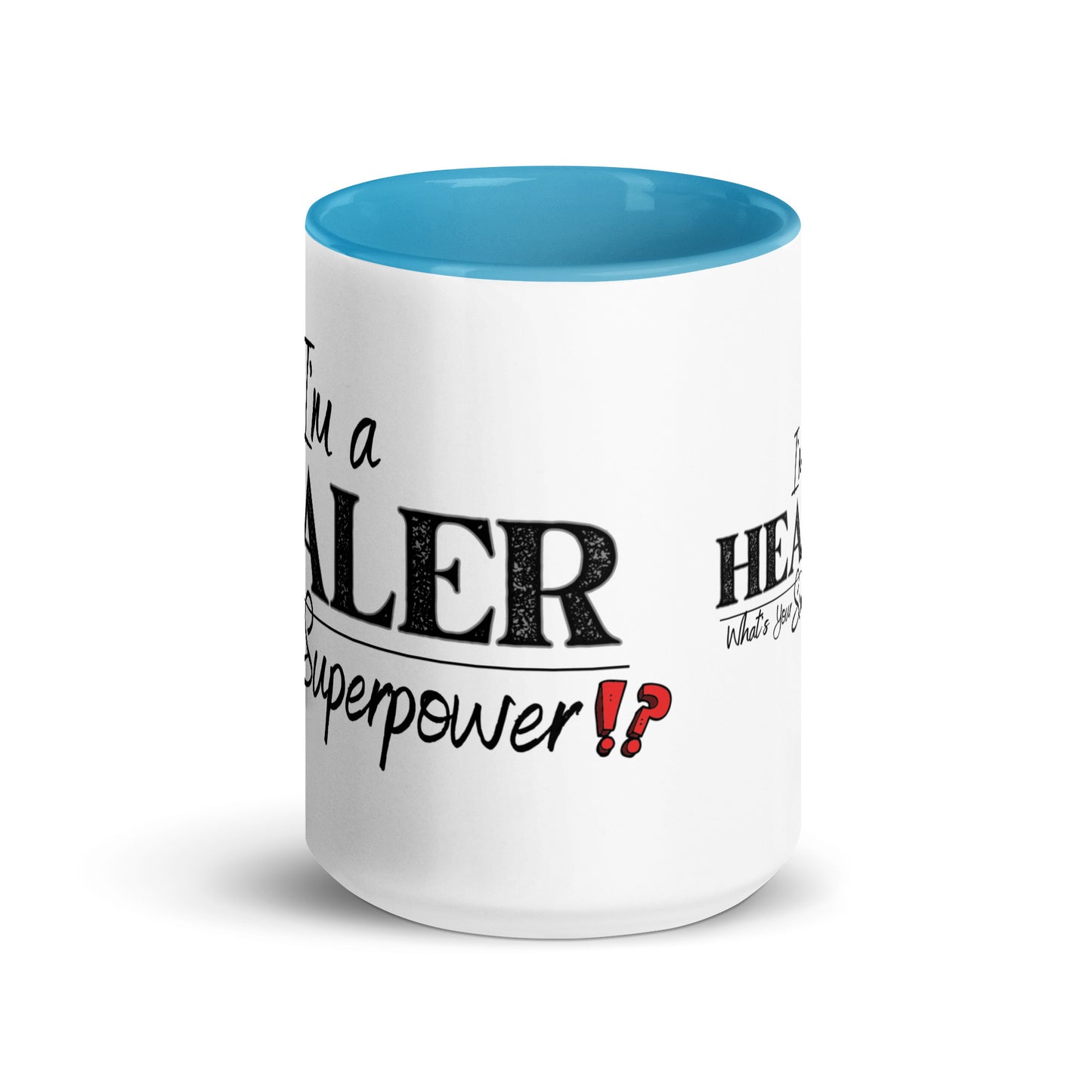 What's your Superpower Luxury Mug with Color