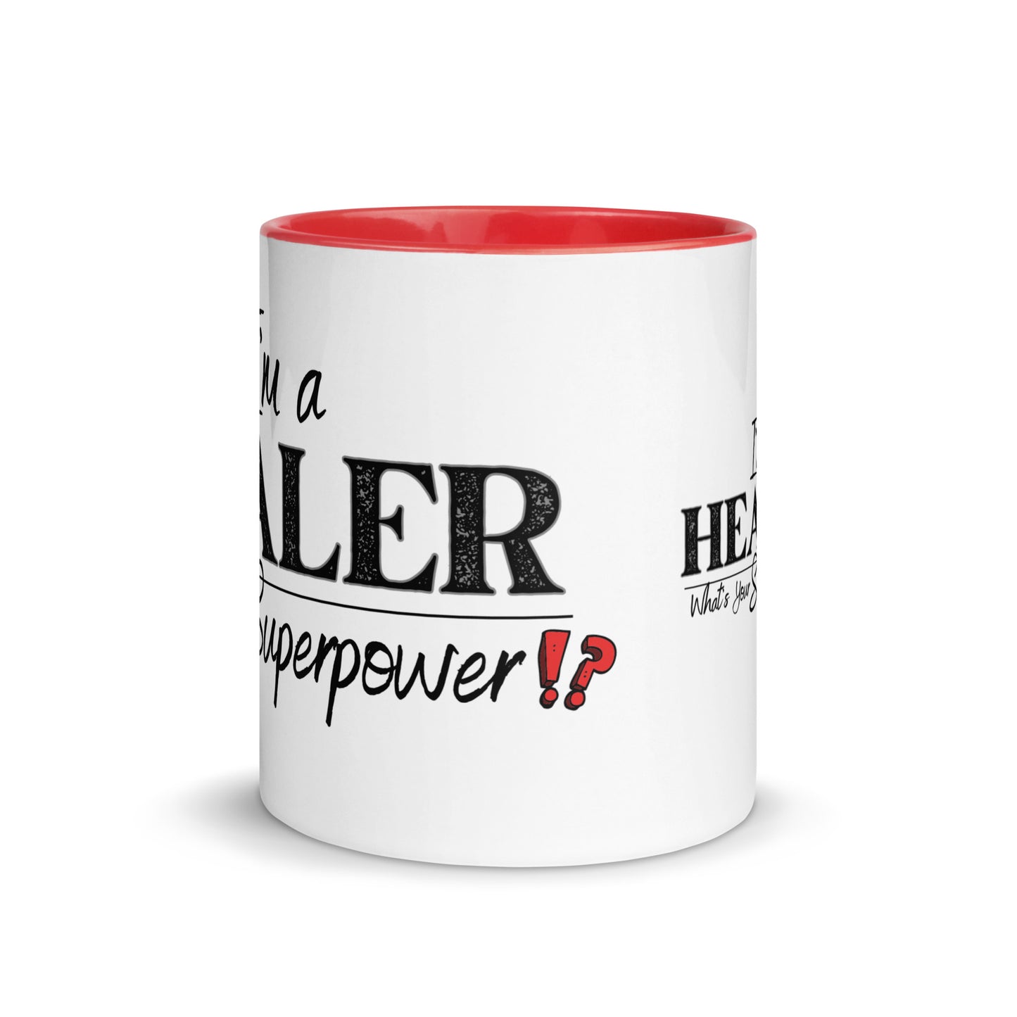 What's your Superpower Luxury Mug with Color