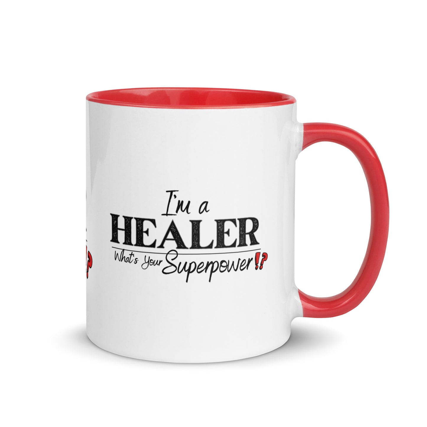 What's your Superpower Luxury Mug with Color