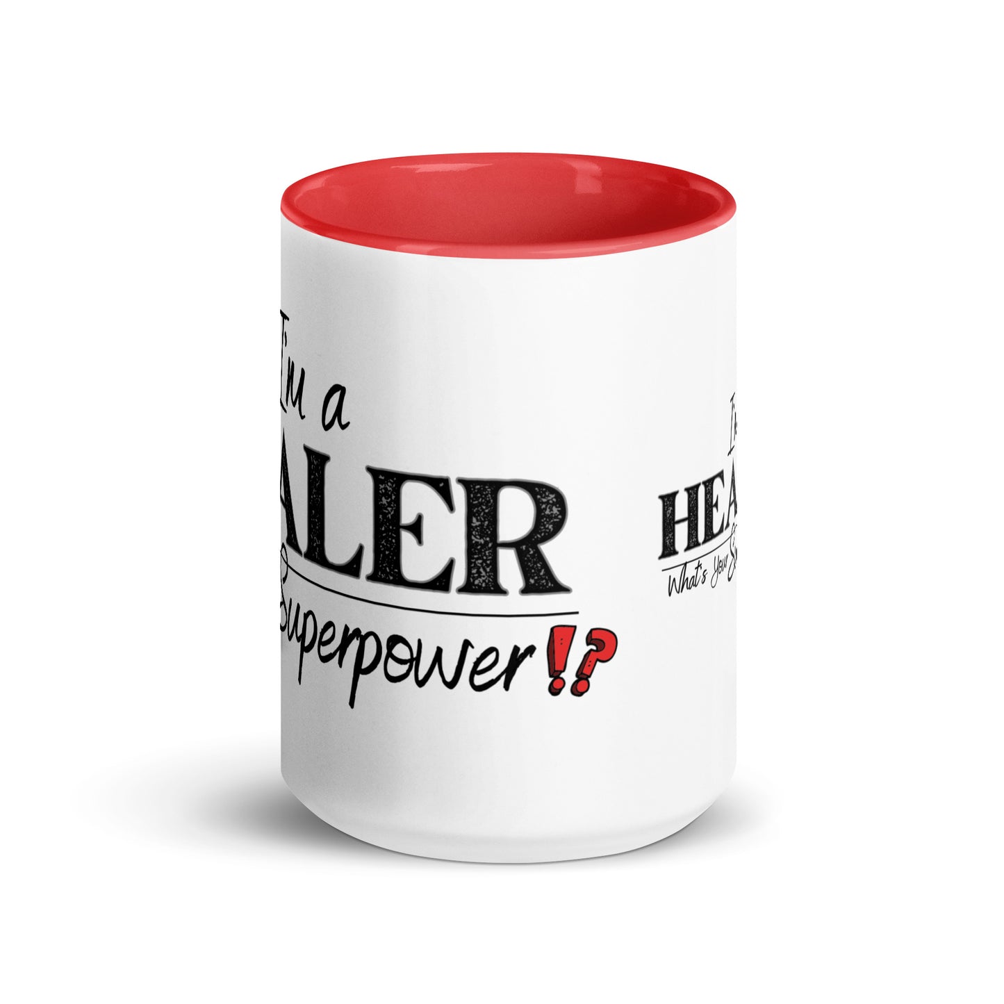 What's your Superpower Luxury Mug with Color