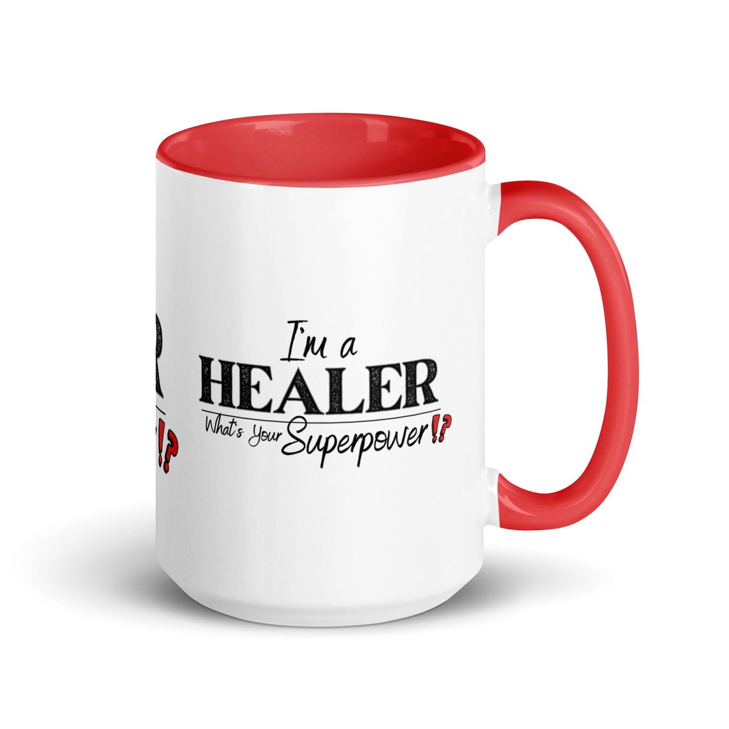 What's your Superpower Luxury Mug with Color