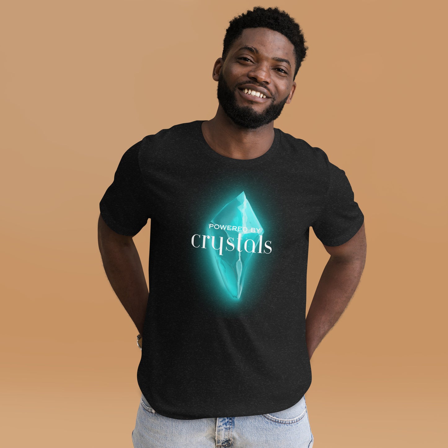 powered by crystals shirt