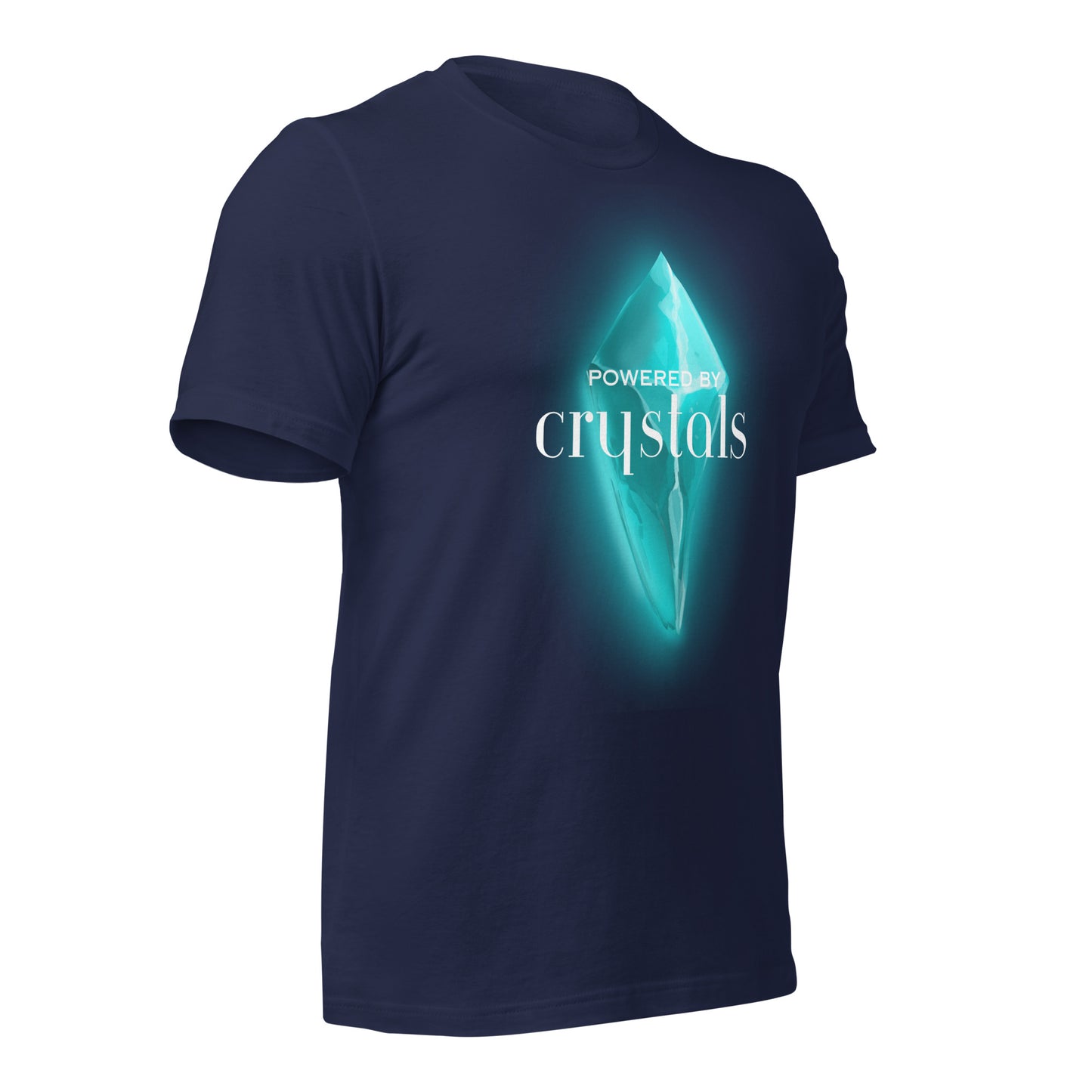 powered by crystals shirt