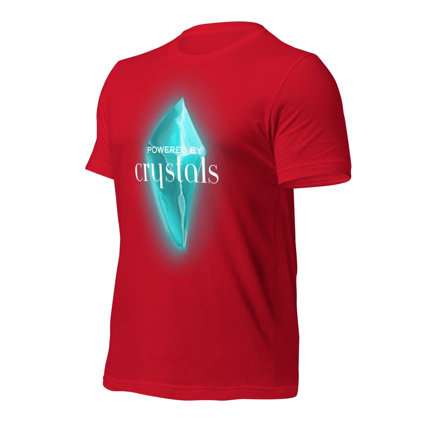 powered by crystals shirt